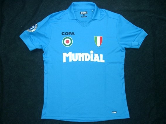 ナポリ 1987 ホーム 半袖 ユニフォーム 復刻モデル/マラドーナ10