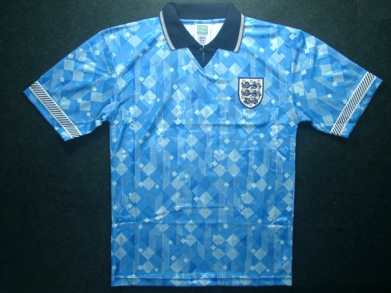 イングランド代表 1990 3rd 半袖 ユニフォーム 復刻モデル | 欧州各国