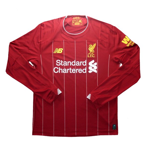リバプール 19 ホーム 長袖 ユニフォーム new balance 2019シーズン