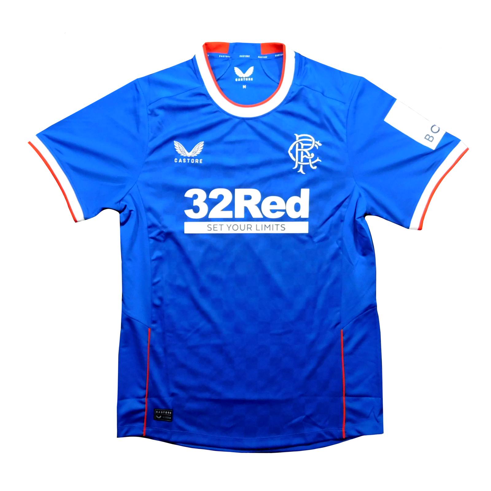 グラスゴーレンジャーズ 22 ホーム 半袖 ユニフォーム CASTORE 2022
