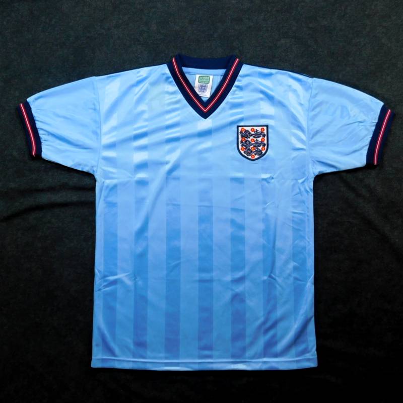 イングランド代表 1986 3rd 半袖 ユニフォーム 復刻モデル/ワールド