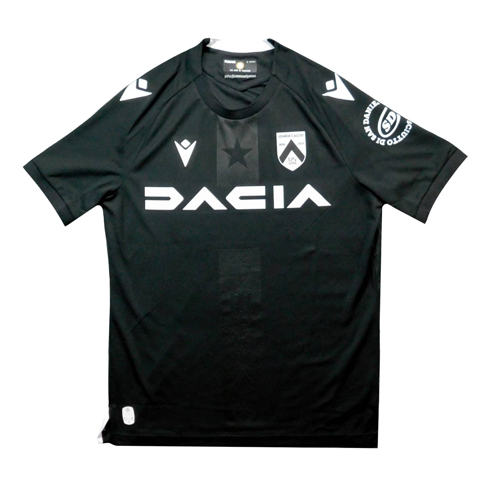 ウディネーゼ 21 3rd 半袖 ユニフォーム MACRON 2021シーズン/125周年