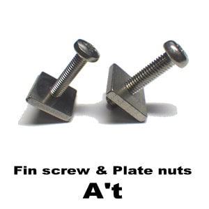 2020 USボックス用 フィンスクリュープレートナット（2本セット販売