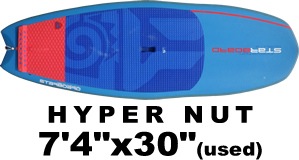 2017 スターボード ハイパーナッツ STARBOARD SUP HYPER NUT 7'4
