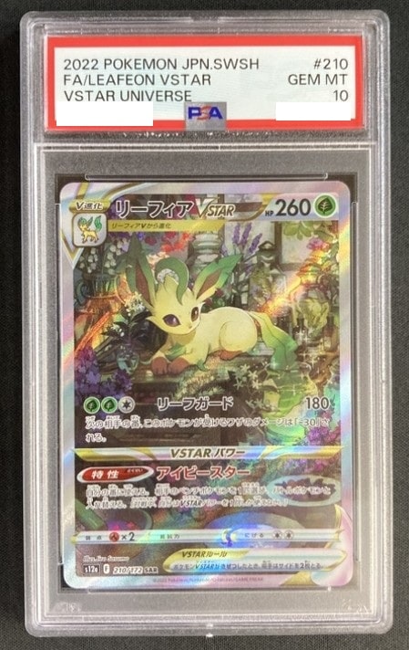 リーフィアVSTAR《PSA10》[SAR](S12a-210/172) | ポケモンカードゲーム