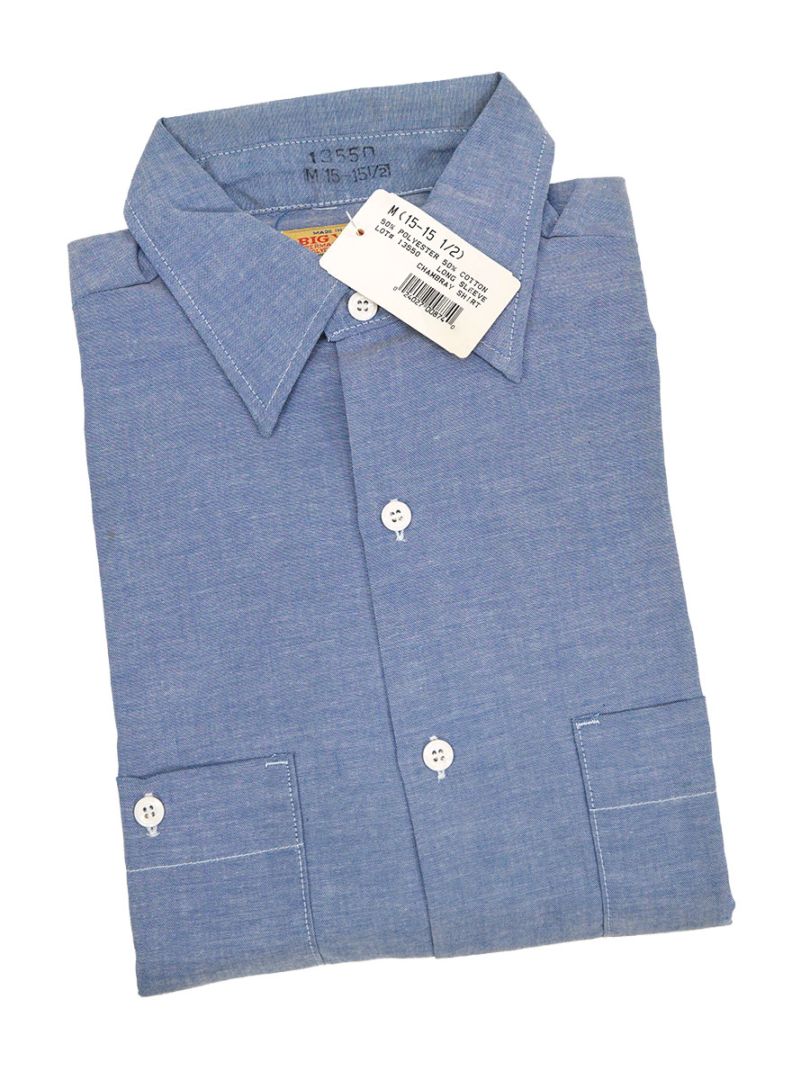 70's BIG YANK シャンブレーシャツ 表記(M) DEAD | すべての商品