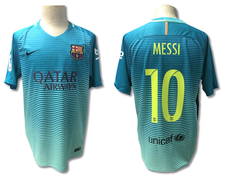 FCバルセロナ 2016-17 サードユニフォーム 10番 メッシ（リーガ）