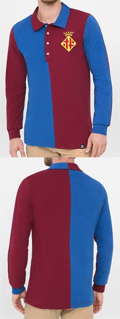 FCバルセロナ 1899 ホーム復刻レトロシャツ