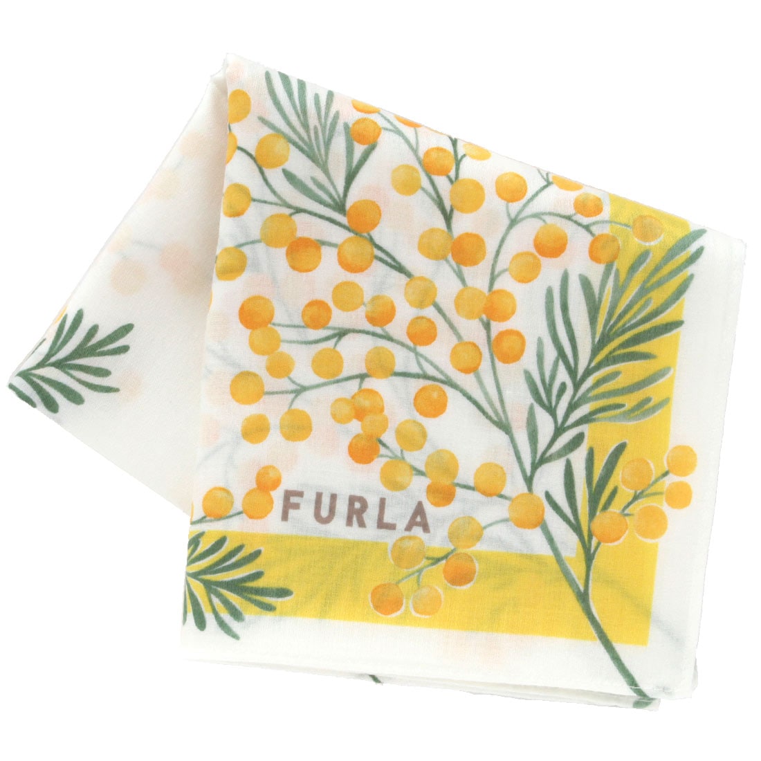 フルラ ミニ タオルハンカチ（約23cm） 1501 ブルー 【FURLA