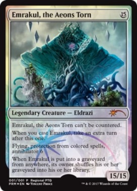 イベント配布》【FOIL】【英】引き裂かれし永劫、エムラクール/Emrakul