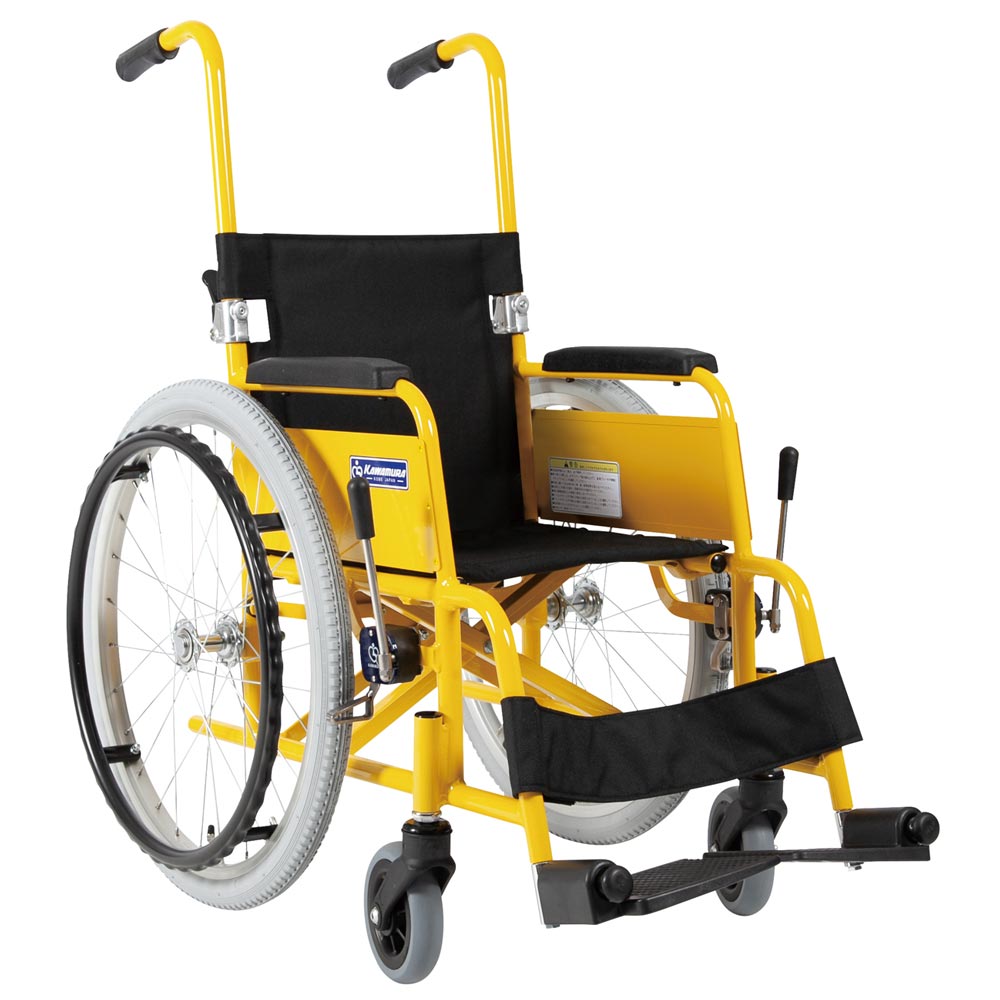子供用 自走用車いす KAC-N32 エアータイヤ・背折れ式 【LINE