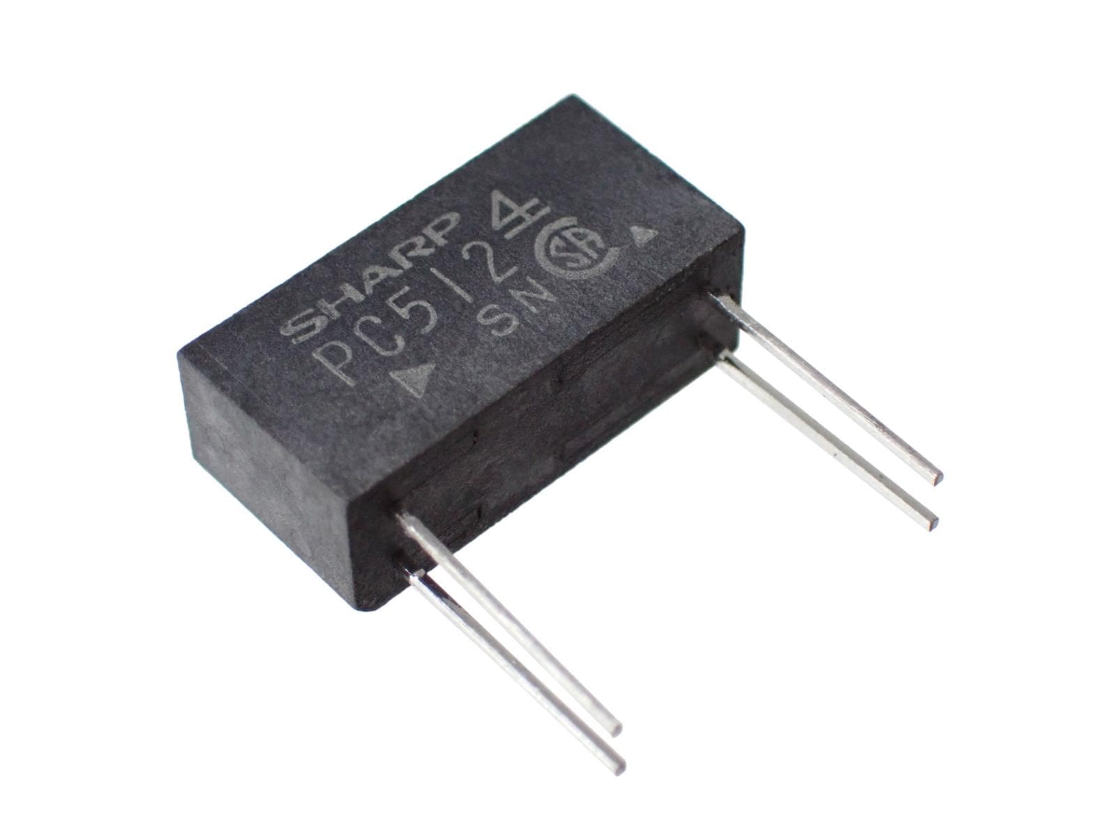 SHARP 光 アイソレータ フォトカプラ フォトトランジスタ PC512 (2個