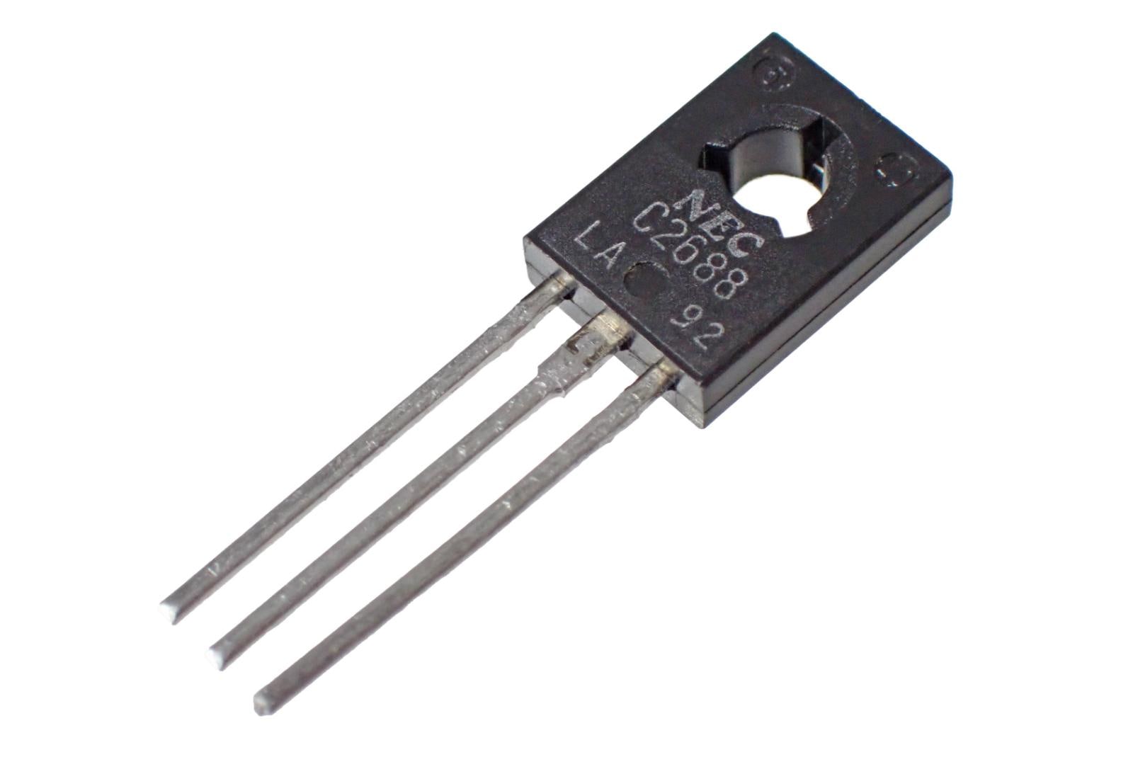 NEC NPN パワー トランジスタ 300V 200mA A1241 2SC2688 (2個セット