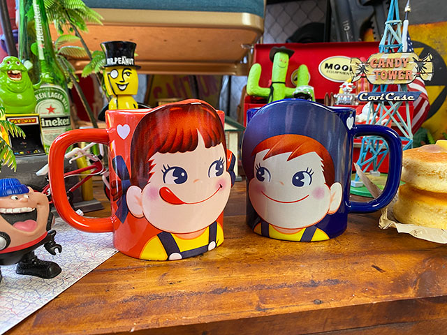 不二家 ペコちゃんポコちゃん ペアマグカップ 2個セットの通販・販売