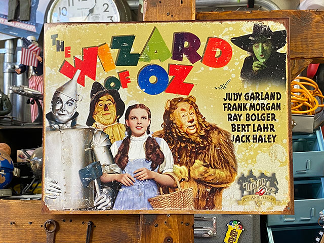 オズの魔法使い ブリキ看板 （70周年アニバーサリー）の通販・販売