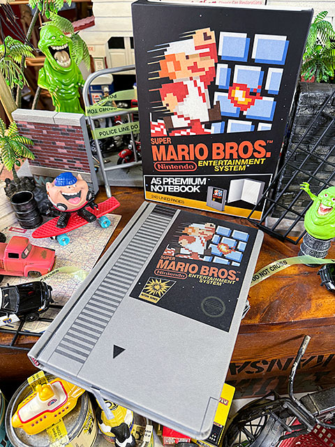 USA版 スーパーマリオブラザーズ ファミコンカセット型 A5サイズ