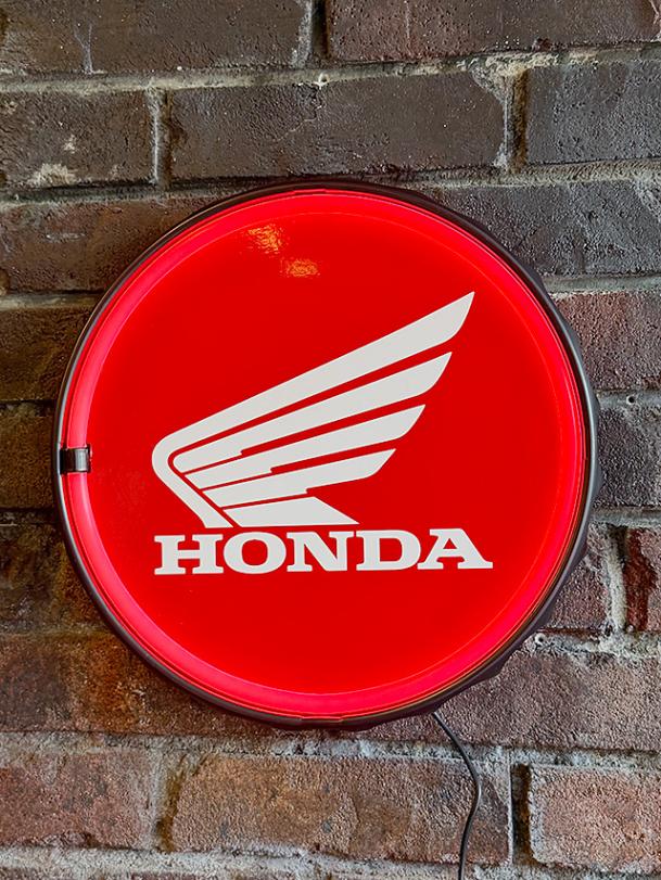 HONDA LEDロープネオンサイン ボトルキャップサイン ホンダ 本田の通販