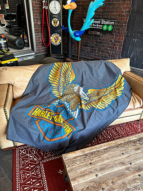 ハーレーダビッドソン イーグル フォルディング ブランケット （携帯用