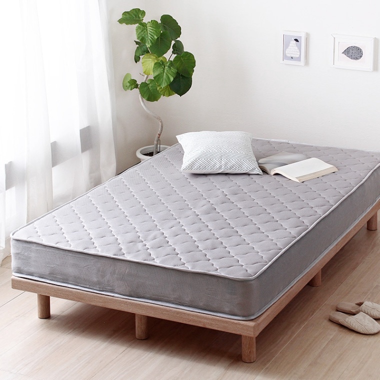 クイーン（SSSサイズ2枚組）】【エコノミー】ポケットコイルマットレス