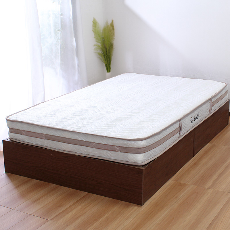 ダブル】【コンフォート】 ポケットコイルマットレス 『エクセレント