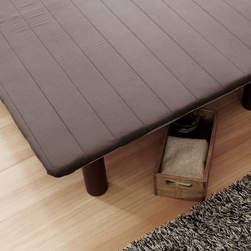 セミダブル】ロール式 すのこベッド ボトムベッド/レクフィビター