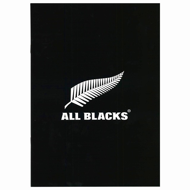 ALL BLACKS】 オールブラックス B5 ノート ラグビー ニュージーランド