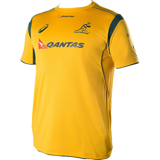 ASICS】 アシックス ラグビージャージ ワラビーズ レプリカTシャツ