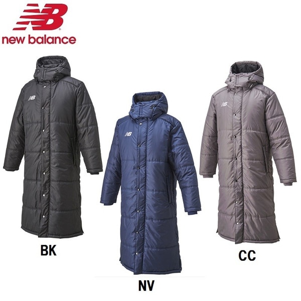 New Balance ニューバランス ロング パテッド ベンチコート 中綿