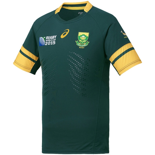 ASICS】 アシックス ラグビー ジャージ スプリングボクス