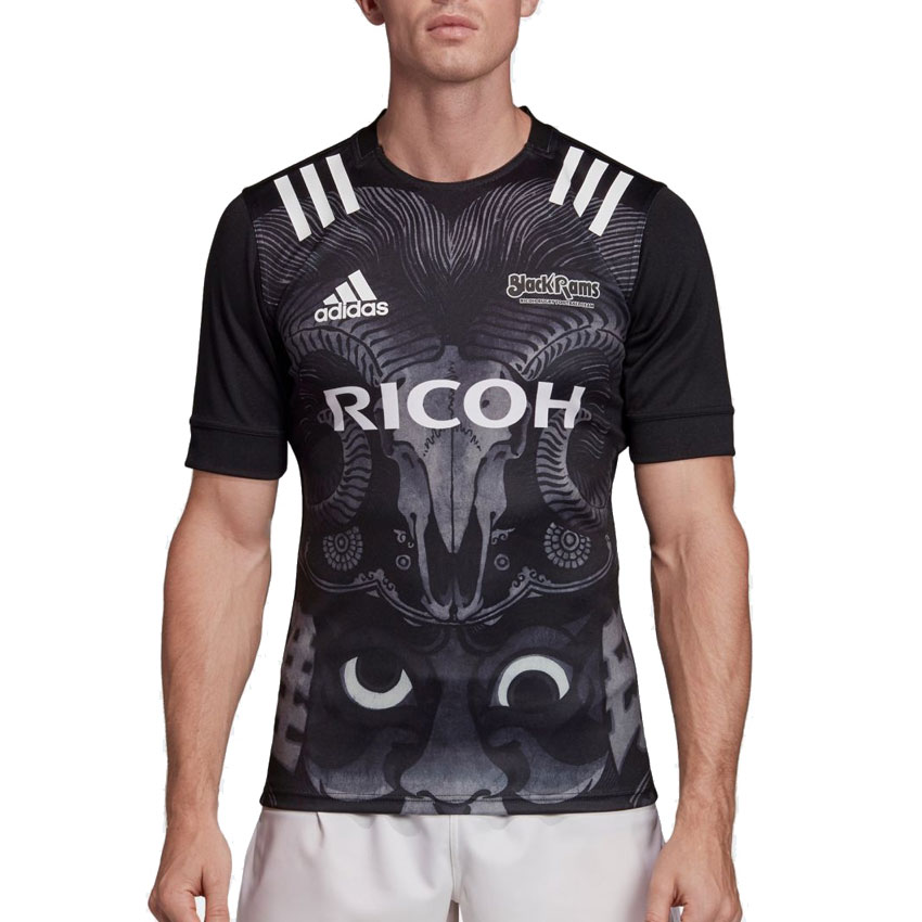 adidas】 アディダス リコーブラックラムズ ホーム ジャージ レプリカ