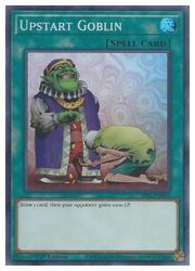 Upstart Goblin(SR)(1st)(成金ゴブリン)◇スーパーレア【遊戯王 英語版