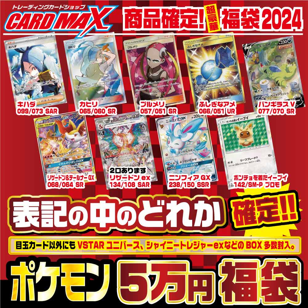 2024年 新春ポケモン 超豪華5万円 福袋【ポケモンカードゲーム
