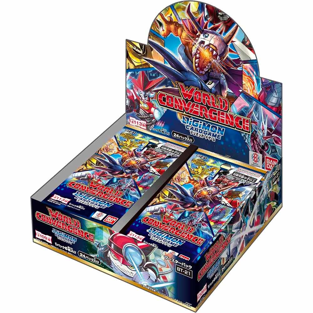 ブースターパック WORLD CONVERGENCE BOX【デジモンカードゲーム