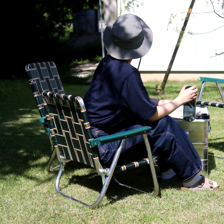 LAWN CHAIR ローンチェア｜LOW BACK BEACH CHAIR【CHARLESTON GREEN