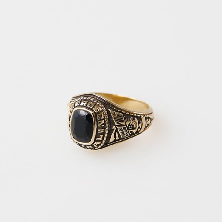 1961】10k ABRAHAM LINCOLN High School Class Ring | VINTAGE | MATILDE