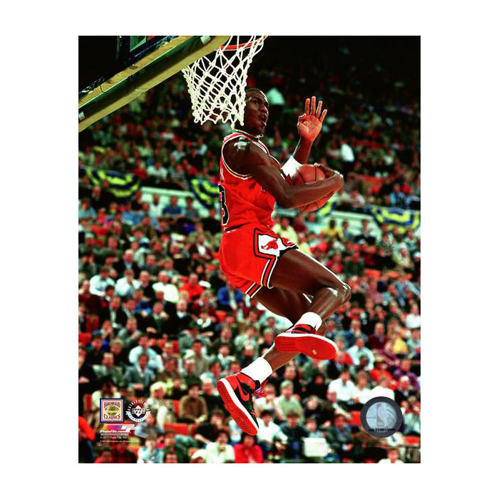 マイケル・ジョーダン 1985 NBA スラムダンク コンテスト 8x10 フォト