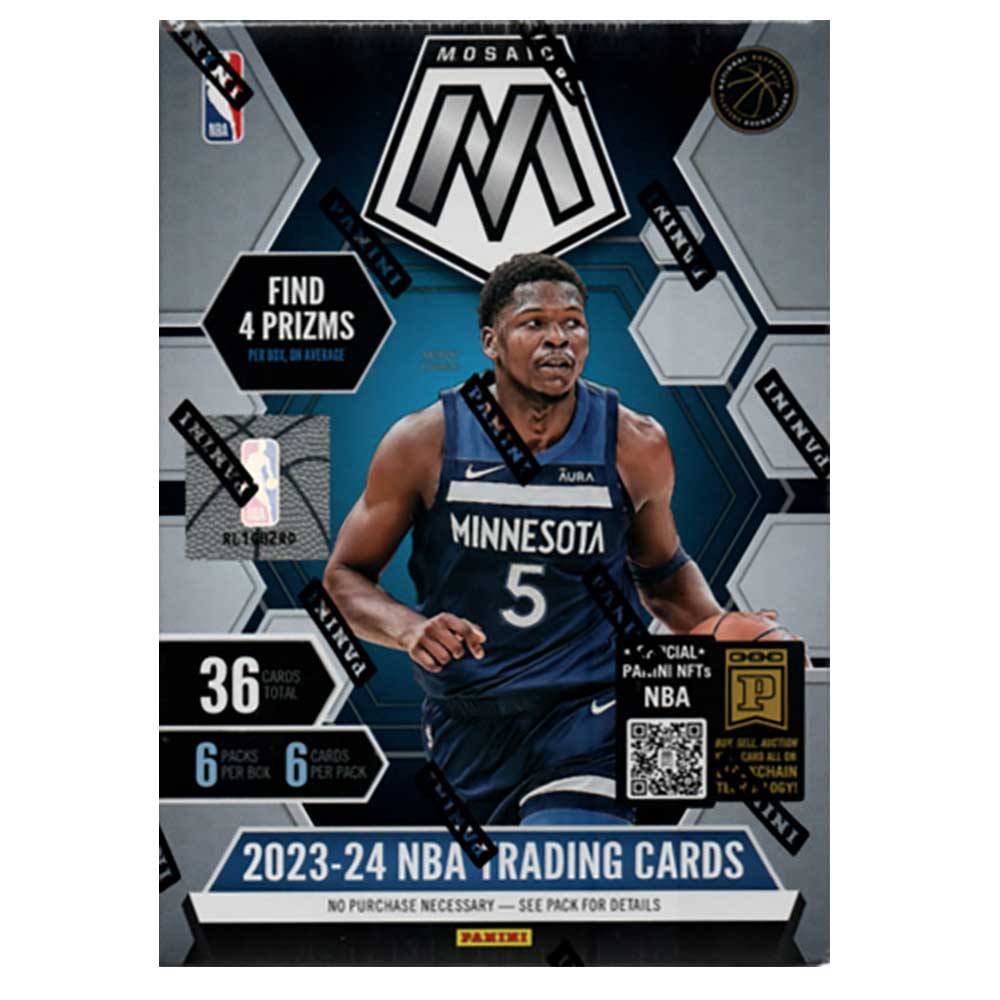 NBA 2023-24 Panini Mosaic Basketball Blaster 20-Box case 8/23入荷