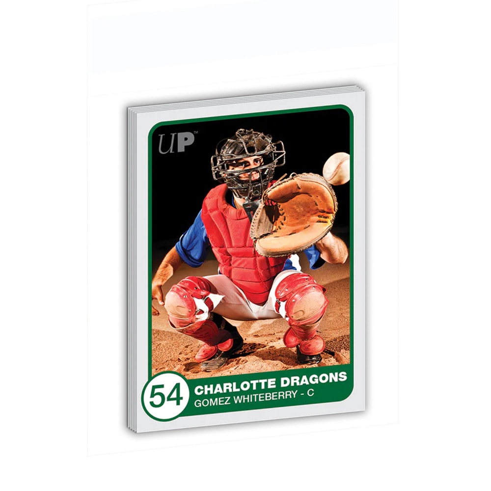 ウルトラプロ(Ultra Pro) チームバッグ シール付クリアパック 100枚