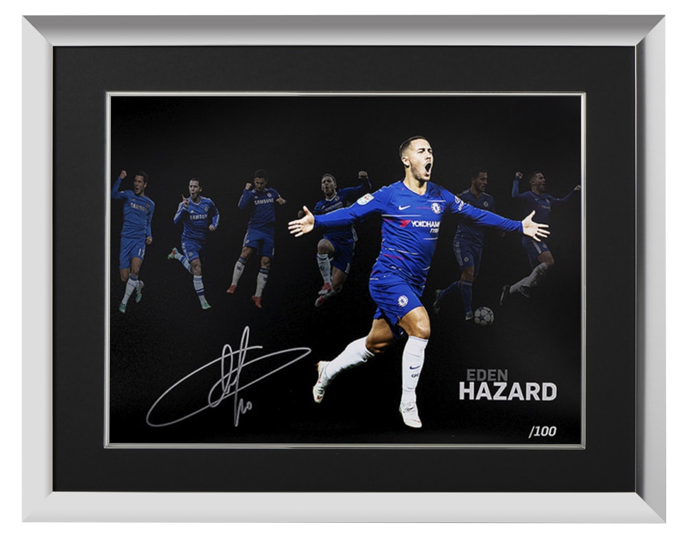 アザール Eden Hazard Prizm auto サイン 2024-25 Panini Prizm