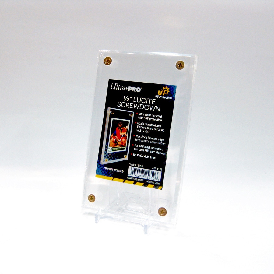 ウルトラプロ (Ultra Pro) 1/2インチ UVスクリューダウン (#15659) 1枚