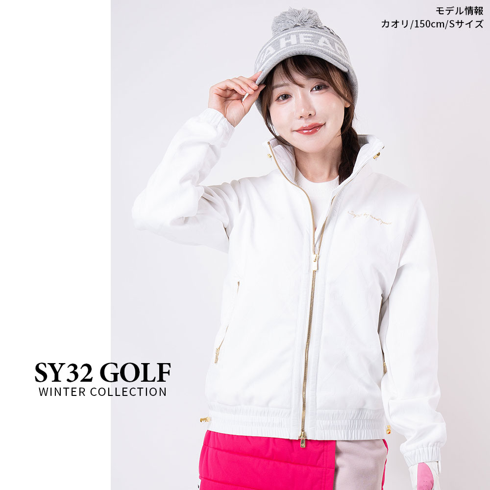 ジャガードハイブリッドジャケット【SY32 GOLF】 | レディース | Condor19