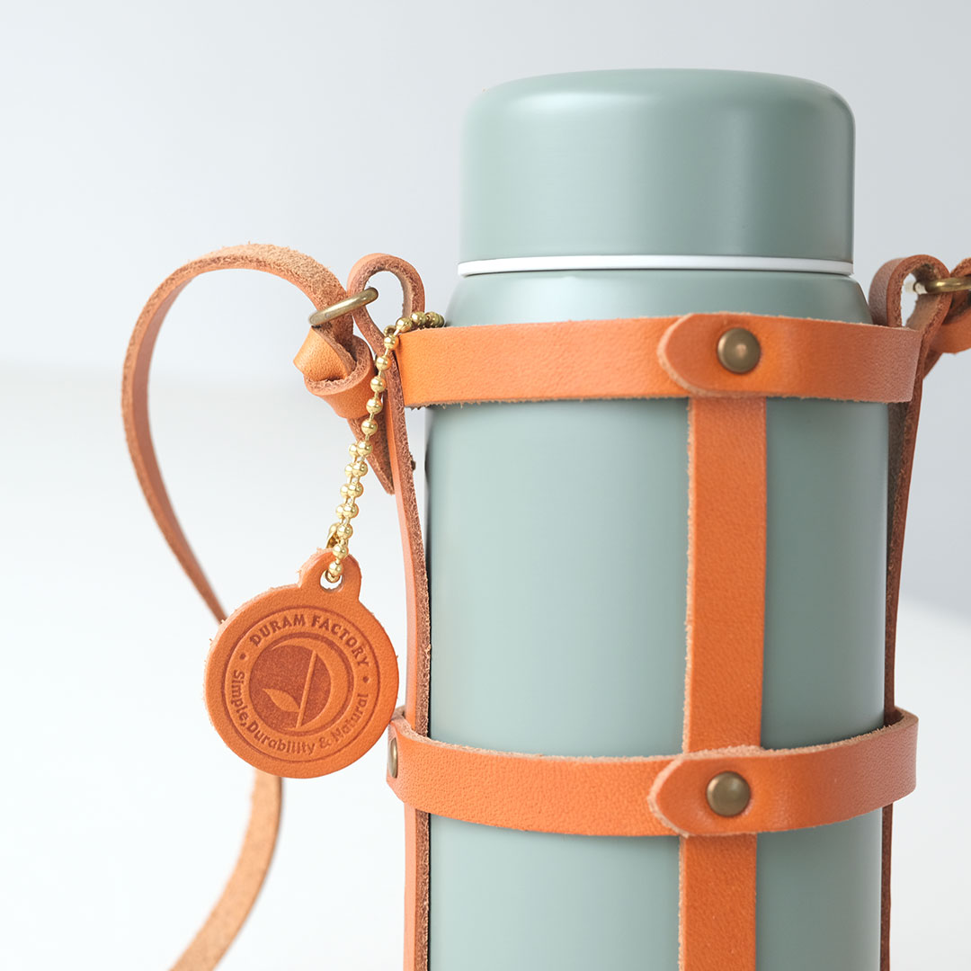 革製ボトルホルダー | DURAM FACTORY | 糸島くらし×ここのき 公式通販