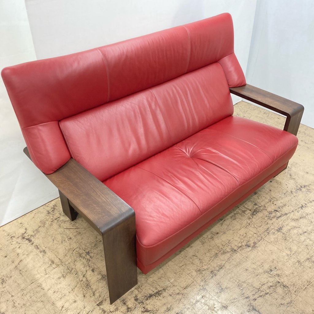 中古 人気 近郊送料格安 karimoku カリモク Chitano ダンテ 2.5人掛け