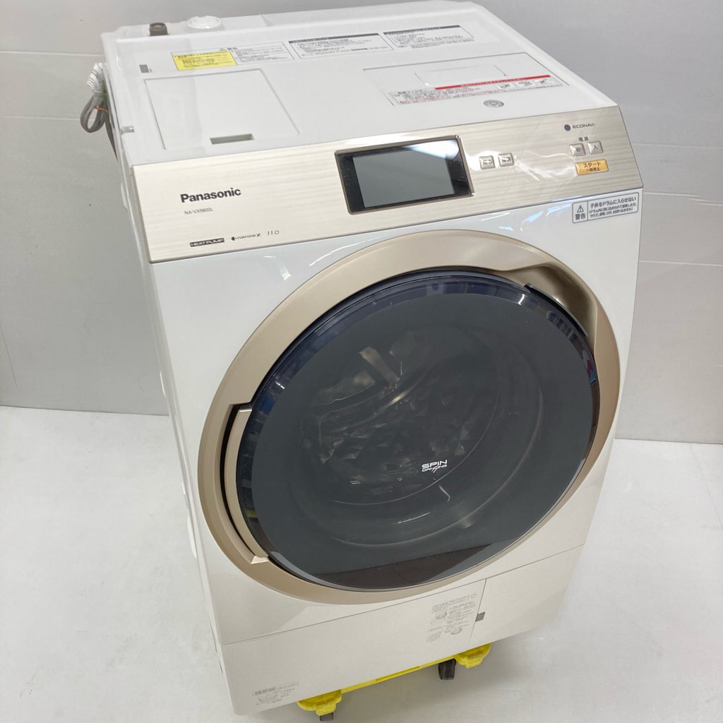 中古 人気 パナソニック 11.0 6.0kg ドラム式洗濯乾燥機 NA-VX9800L