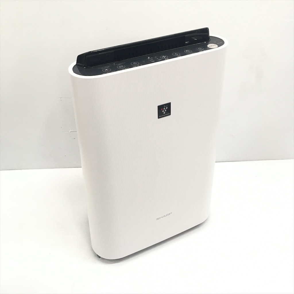 中古 加湿空気清浄機 シャープ KC-H50-W 2018年製 加湿 14畳 空気清浄