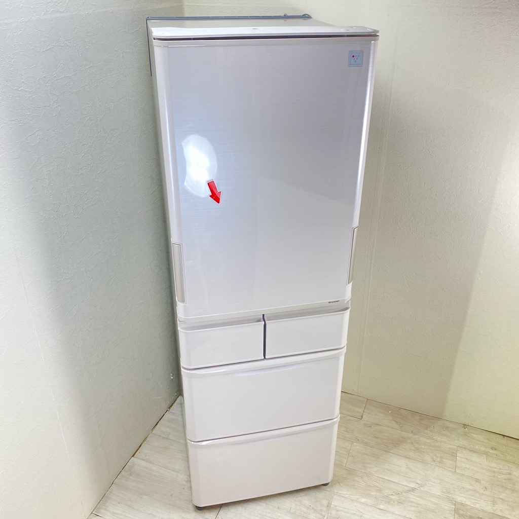 中古 近郊送料格安 424L プラズマクラスター 5ドア冷蔵庫 シャープ SJ