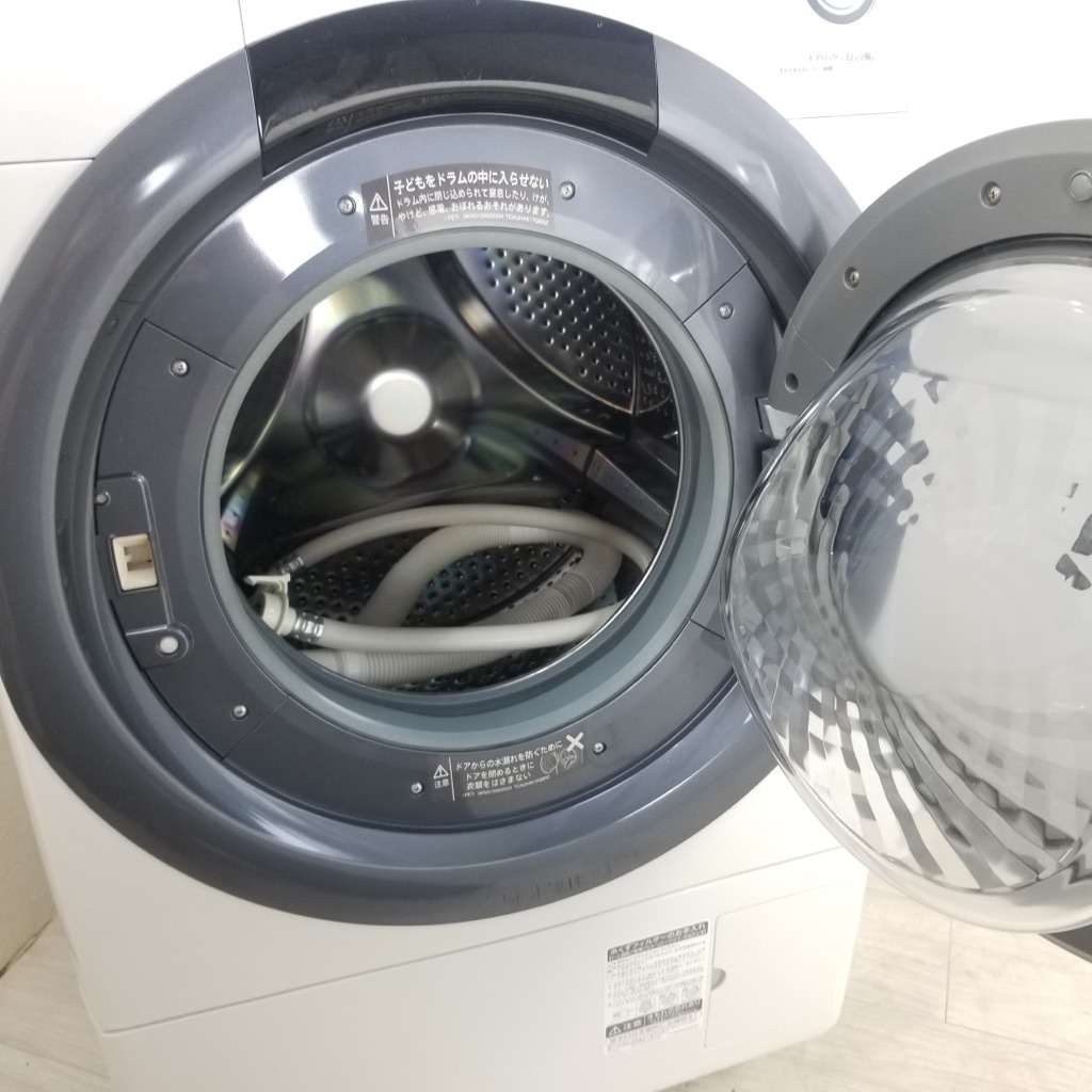 中古 斜めドラム式洗濯機 洗濯7.0kg 乾燥3.5kg プラズマクラスター