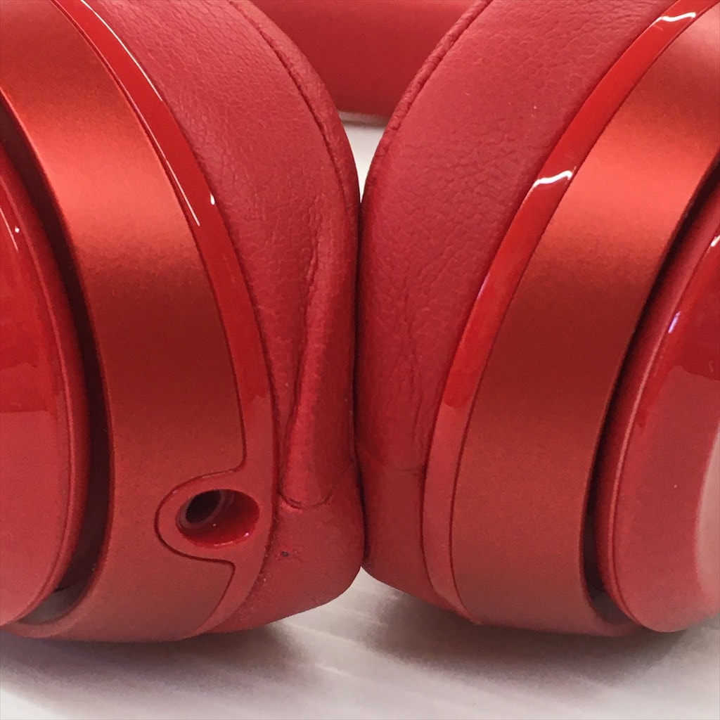 中古 Beats by Dr.Dre SOLO2 B0518 RED 密閉型オンイヤーヘッドホン