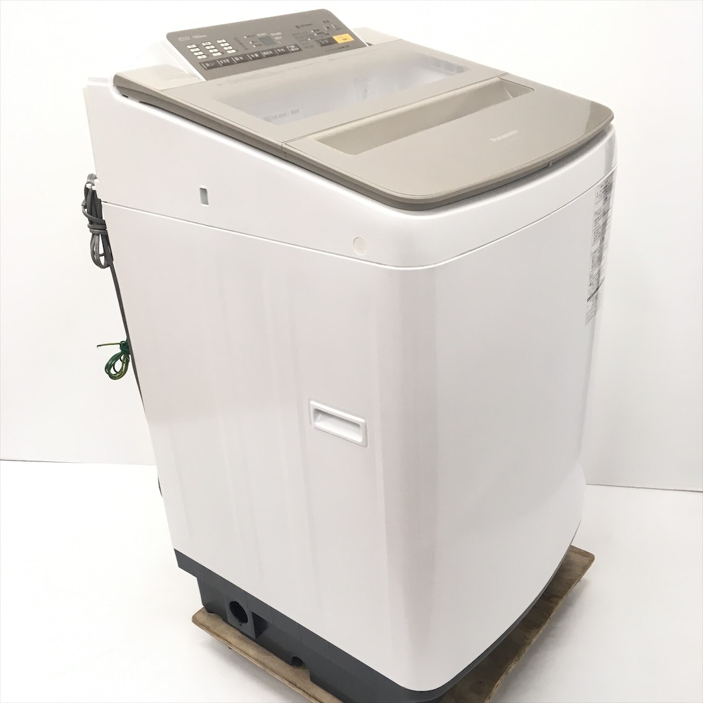 中古 10kg 全自動洗濯機 パナソニック NA-FA100H3 2016年製造 送風乾燥