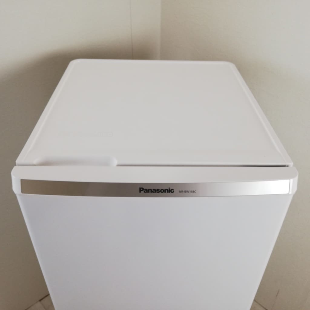 中古 138L 2ドア冷蔵庫 パナソニック NR-BW148C-W 2016年製 ホワイト